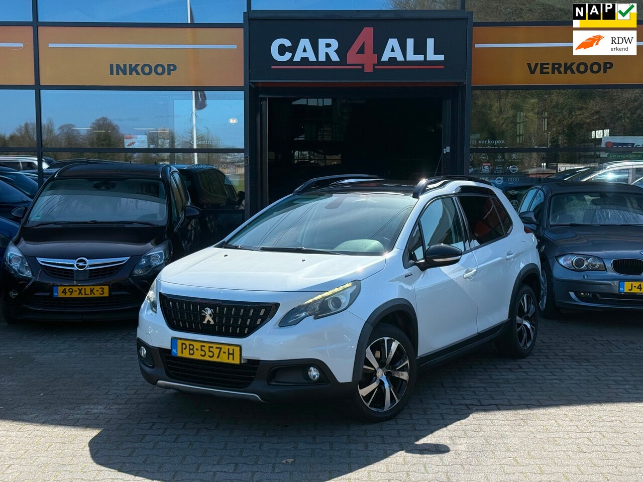 Peugeot 2008 - 1.2 PureTech GT-line PANO/LEDER/LMVELGEN/XENON/VOL OPTIE - AutoWereld.nl