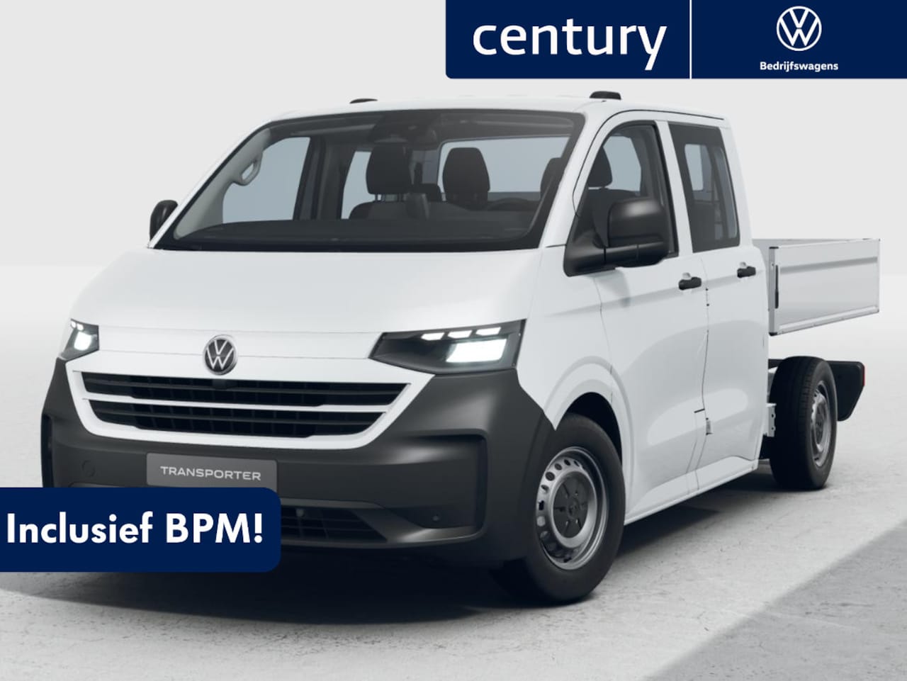 Volkswagen Transporter - Bedrijfswagens Pick-up Dubbele Cabine L2 2.0 TDI 110 kW (150 pk) EU6 3500 - AutoWereld.nl