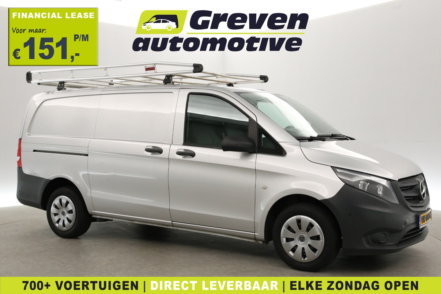 Mercedes-Benz Vito - CDI Lang 140PK | Airco | Cruise | Trekhaak | Imperiaal | Navigatie | Parkeersens. - AutoWereld.nl