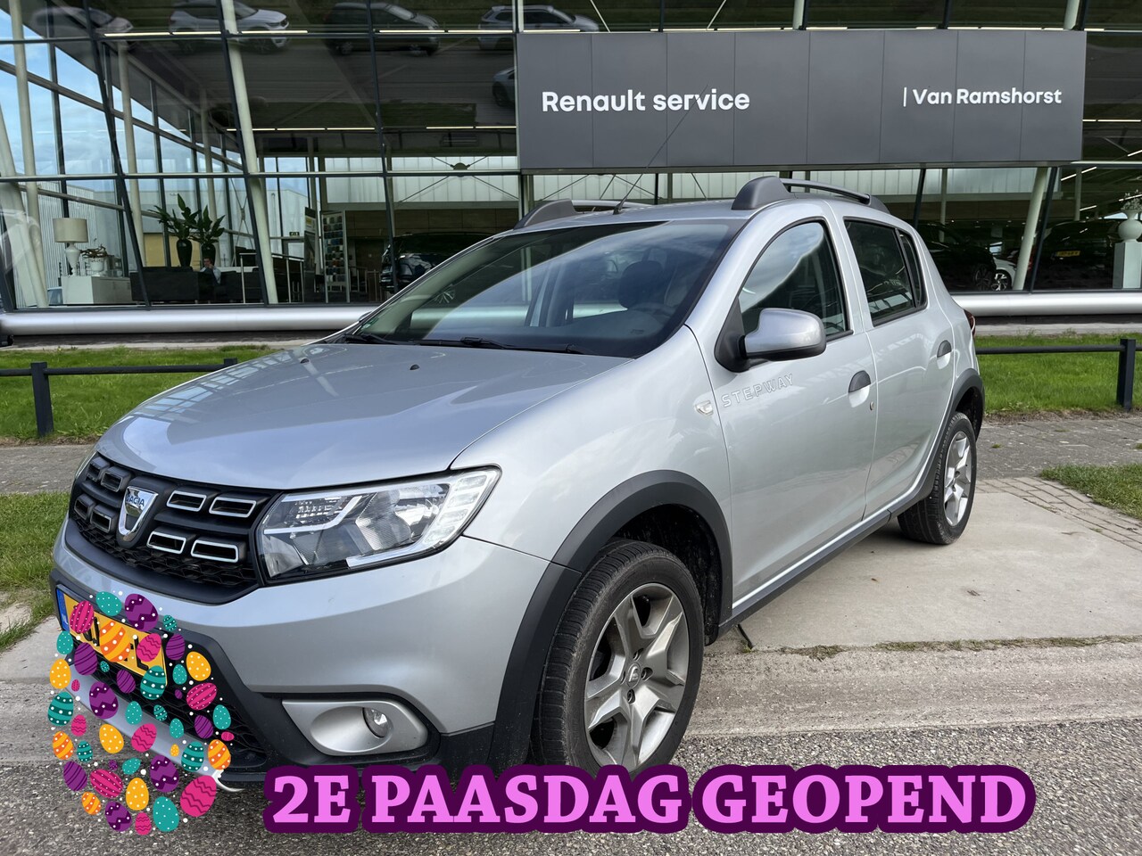 Dacia Sandero Stepway - 0.9 TCe / Dealer onderhouden / Airco / Bluetooth / 2e Paasdag open 09.00-17.00 uur - AutoWereld.nl