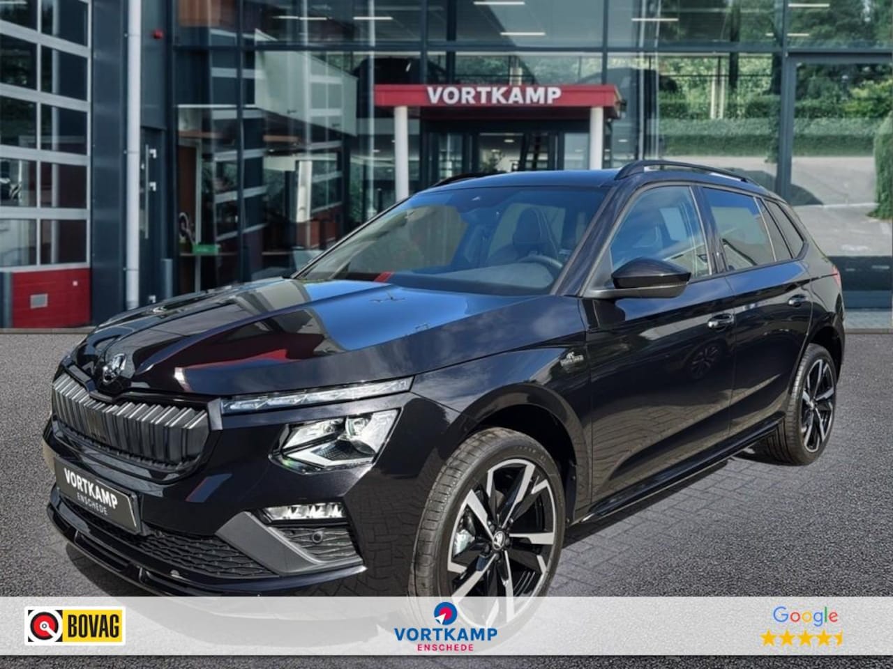 Skoda Kamiq - 1.5 TSI DSG MONTE CARLO GLAS-DAK/CAMERA/TREKHAAK/NAVI/CARPLAY/STOELVERW - AutoWereld.nl