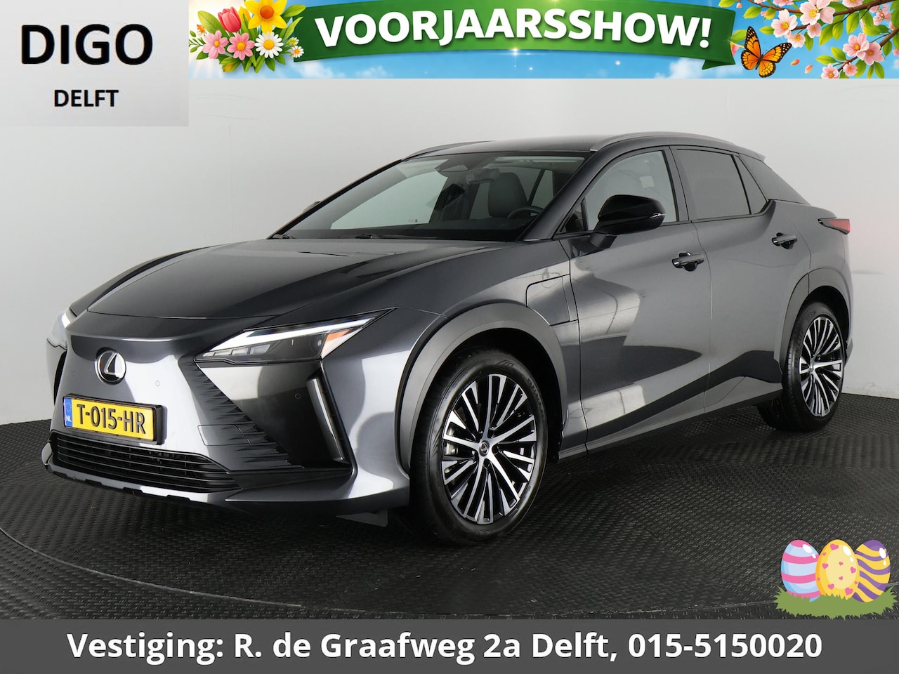 Lexus RZ - 450e Executive Line + Premium Pack | 20" lichtmetalen velgen | SONIC GREY Metallic - AutoWereld.nl