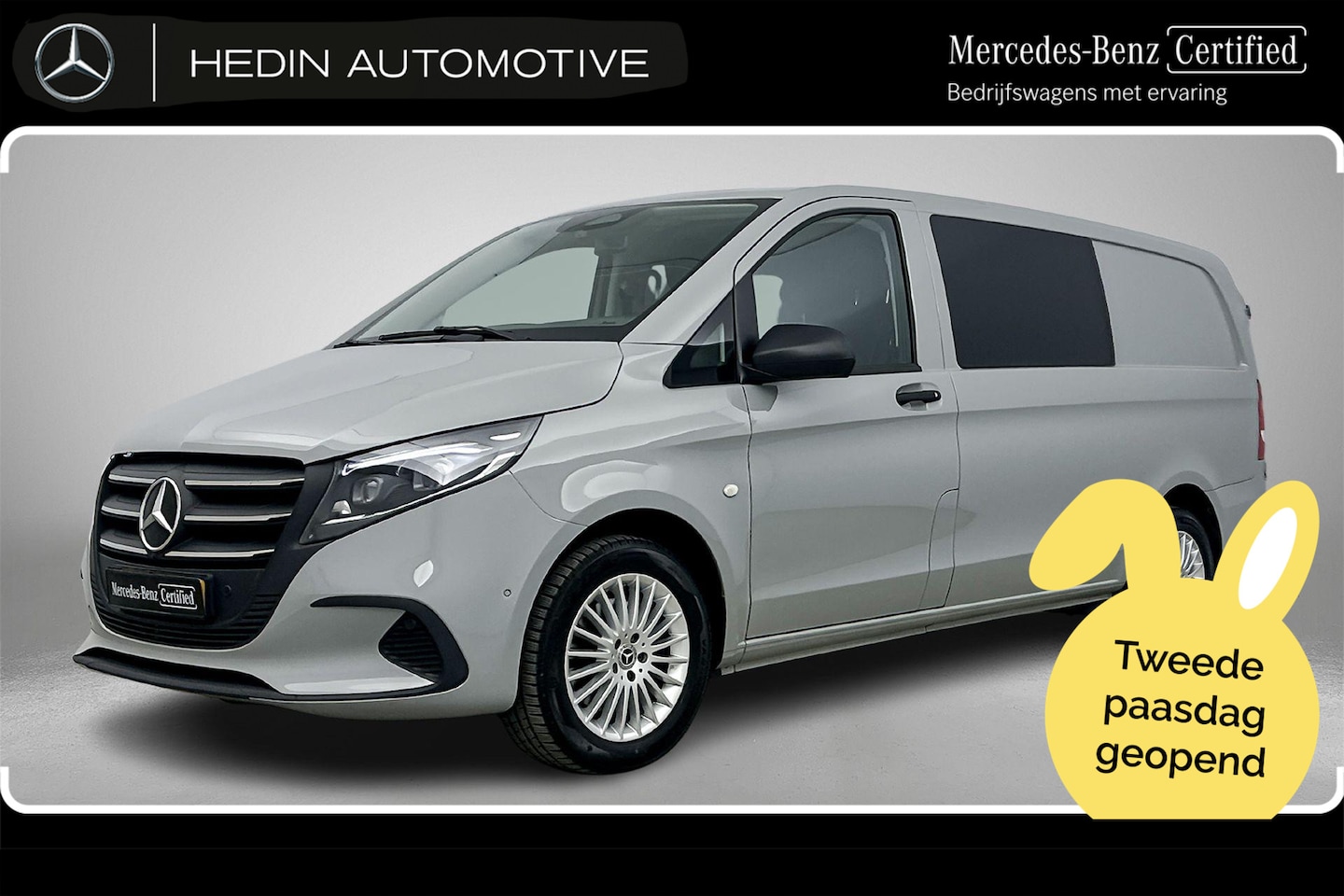 Mercedes-Benz Vito - 119 L2 Diesel Automaat Select Dubbel Cabine | Trekhaak | Stoelverwarming | Parkpilot | Cli - AutoWereld.nl
