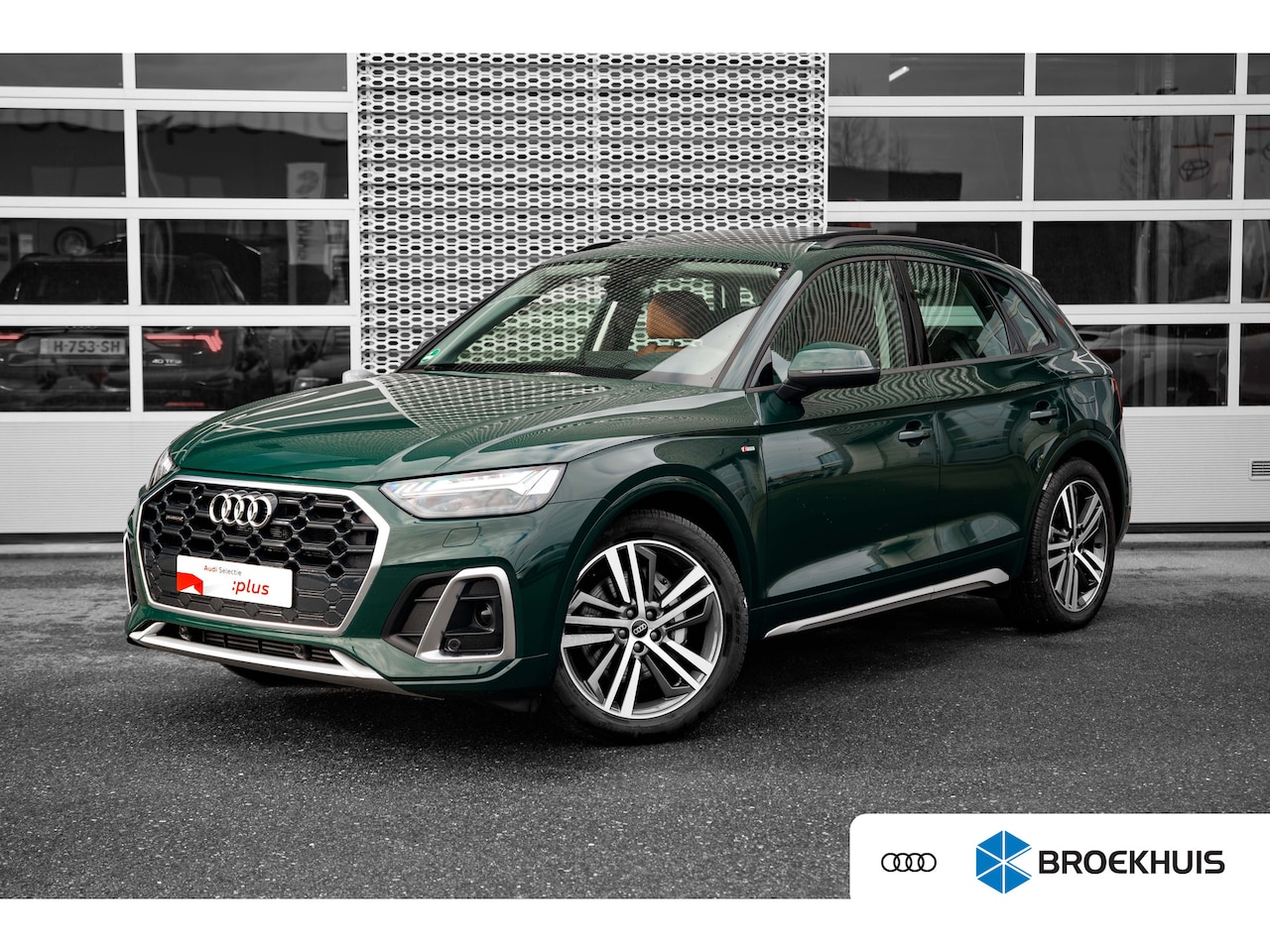 Audi Q5 - 55 TFSI e quattro Competition | Audi Exclusive | Panoramadak | Luchtvering | HUD | Bang & - AutoWereld.nl