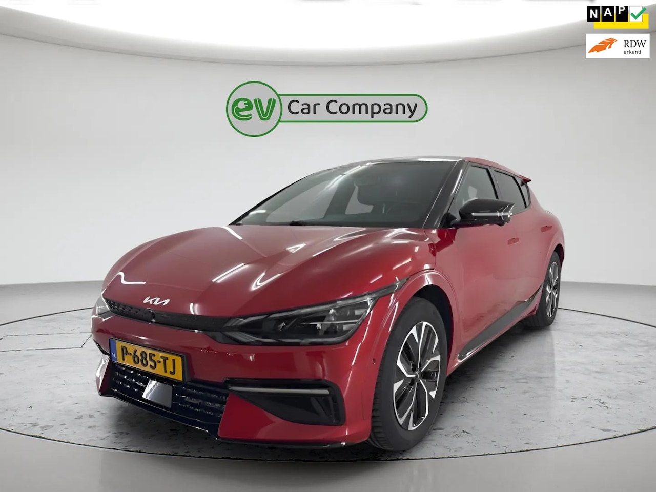 Kia EV6 - GT-Line 77.4 kWh | SOH 93% | Panoramadak | Trekhaak | 360 Camera | Stoelverkoeling | Cruis - AutoWereld.nl