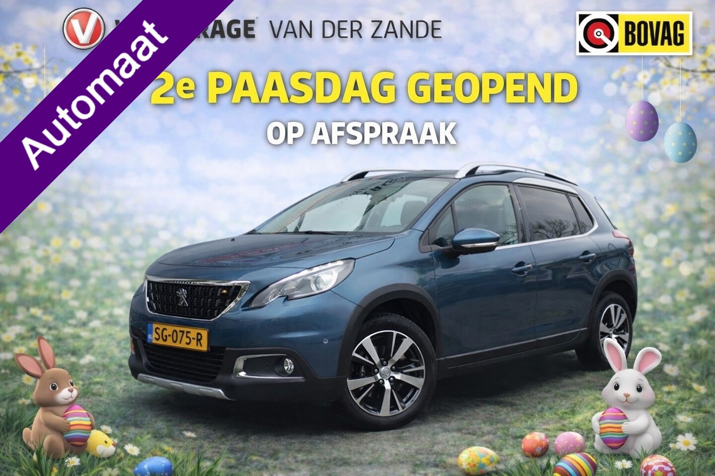 Peugeot 2008 - 1.2 Automaat Allure, Camera, Panodak, Trekhaak, NL/NAP, Compleet! - AutoWereld.nl