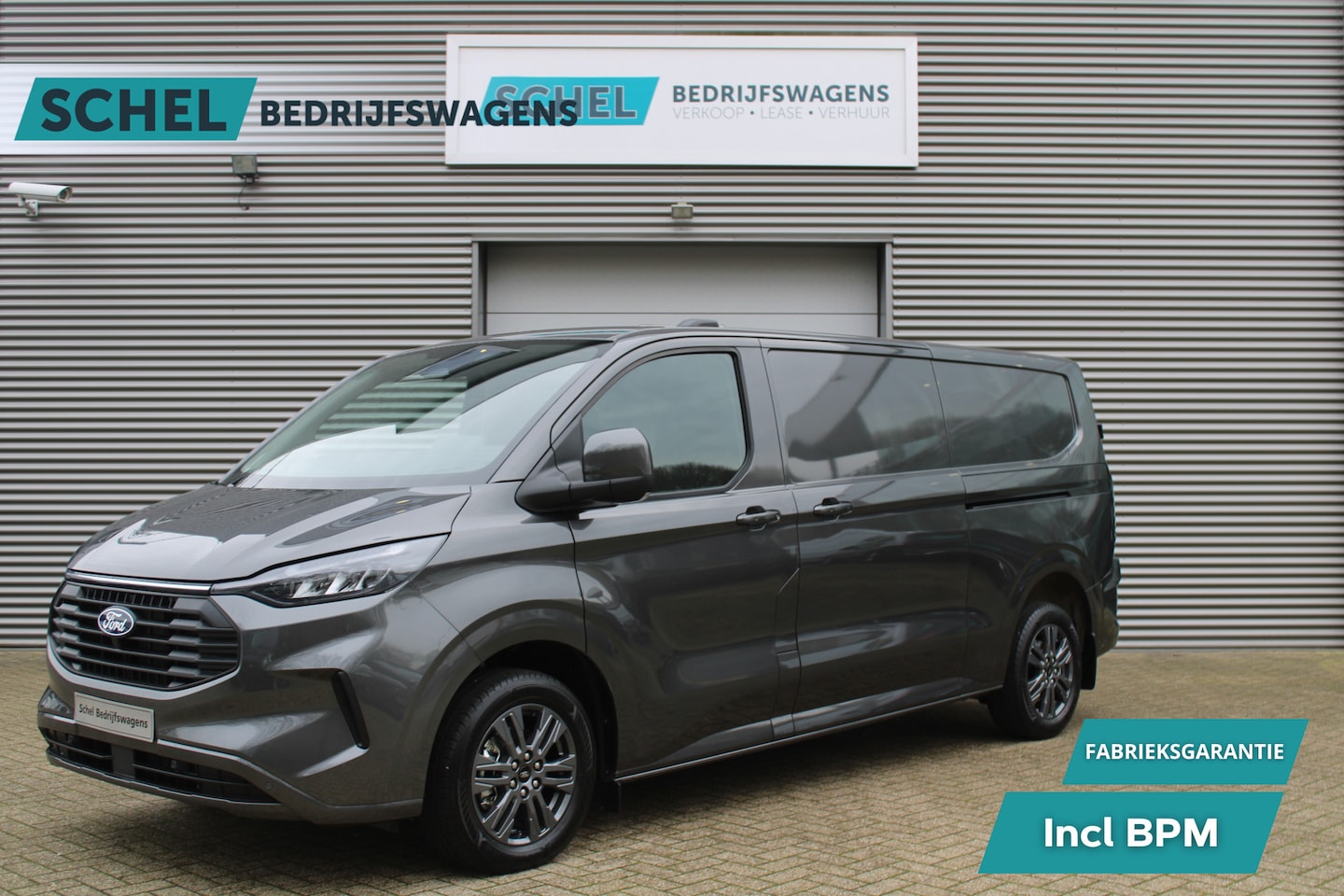 Ford Transit Custom - 320 2.0 TDCI L2H1 Limited 170pk - 1+1 Stoelopstelling - 2x Schuifdeur - Adaptive Cruise - - AutoWereld.nl