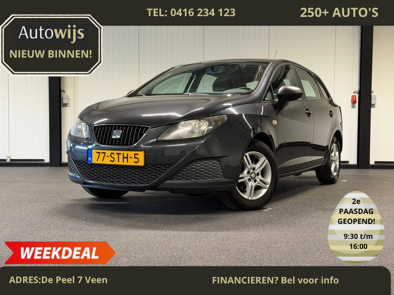 SEAT Ibiza ST - 1.2 Club|NL AUTO|APK 12-2026|114DKM|AIRCO - AutoWereld.nl