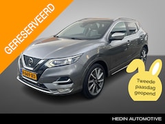Nissan Qashqai - 1.3 DIG-T Tekna + | LEDER | STOELVERWARMING | 360 CAMERA |