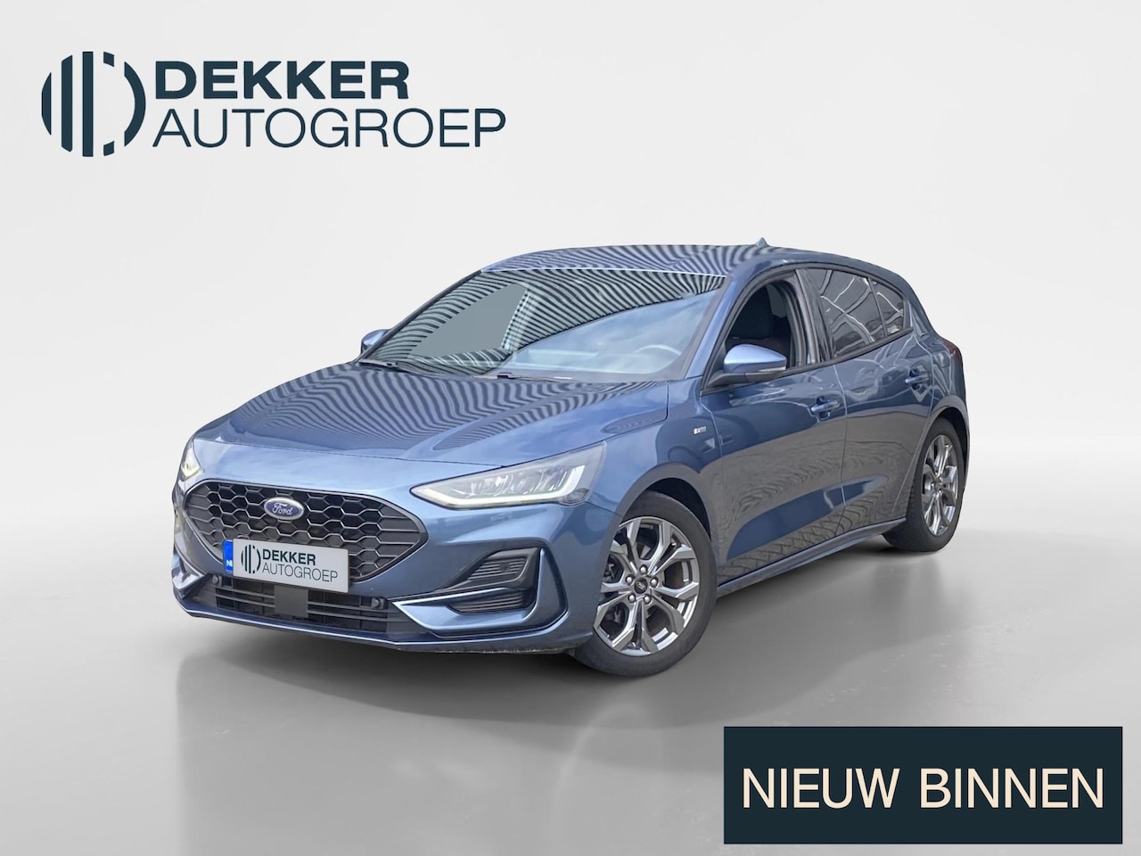 Ford Focus - 1.0 EcoBoost Hybrid 125 pk ST Line 5-deurs Navigatie - Apple Carplay/Android Auto - Winter - AutoWereld.nl
