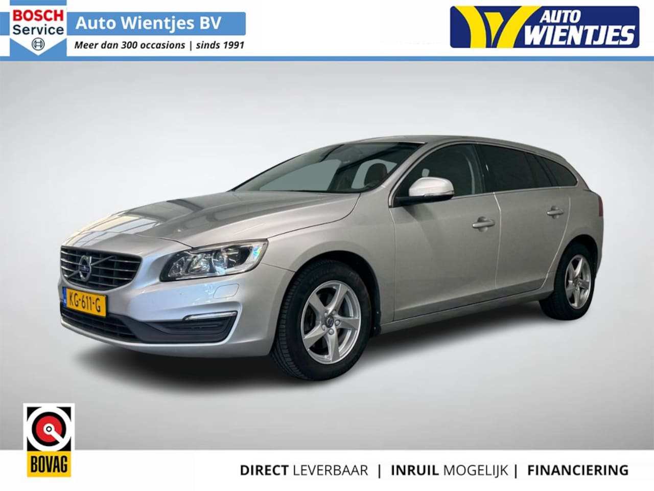Volvo V60 - 2.0 D2 | Nordic+ | Airco-Ecc | Cruise | Navi - AutoWereld.nl