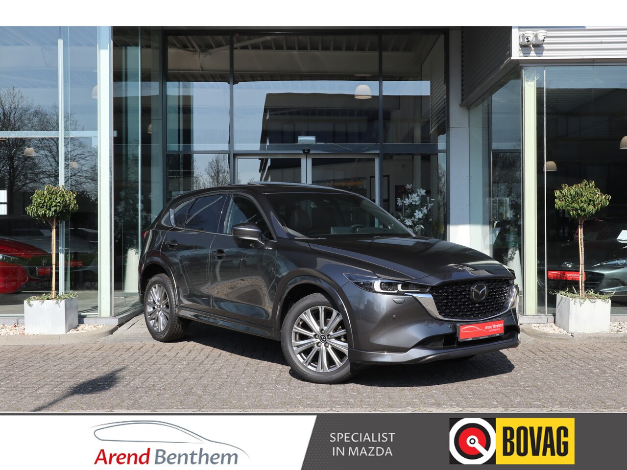 Mazda CX-5 - 2.0 SkyActiv-G 165 Signature Automaat / Schuifdak / Trekhaak / Leer / 360 Camera - AutoWereld.nl