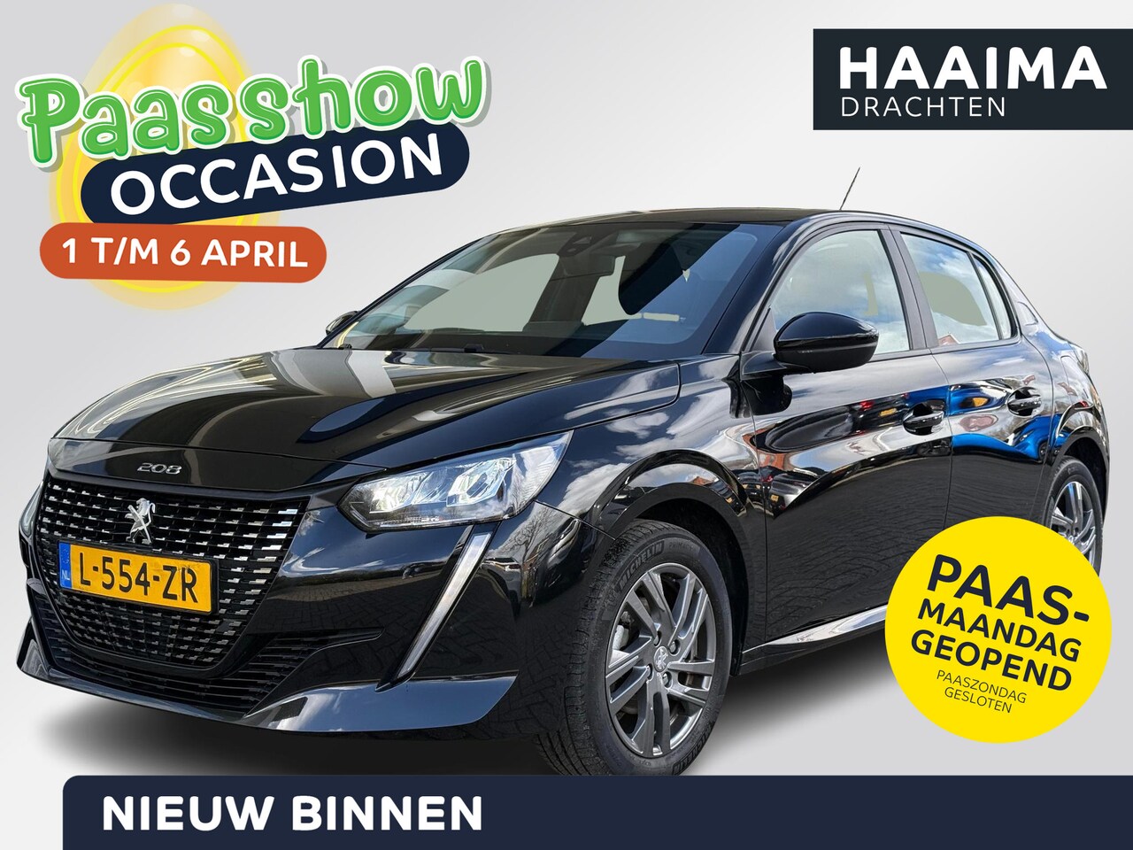 Peugeot 208 - 1.2 Active Pack 75PK | Navigatie | LED koplampen | DAB+ | Airco | Parkeersensoren achter | - AutoWereld.nl