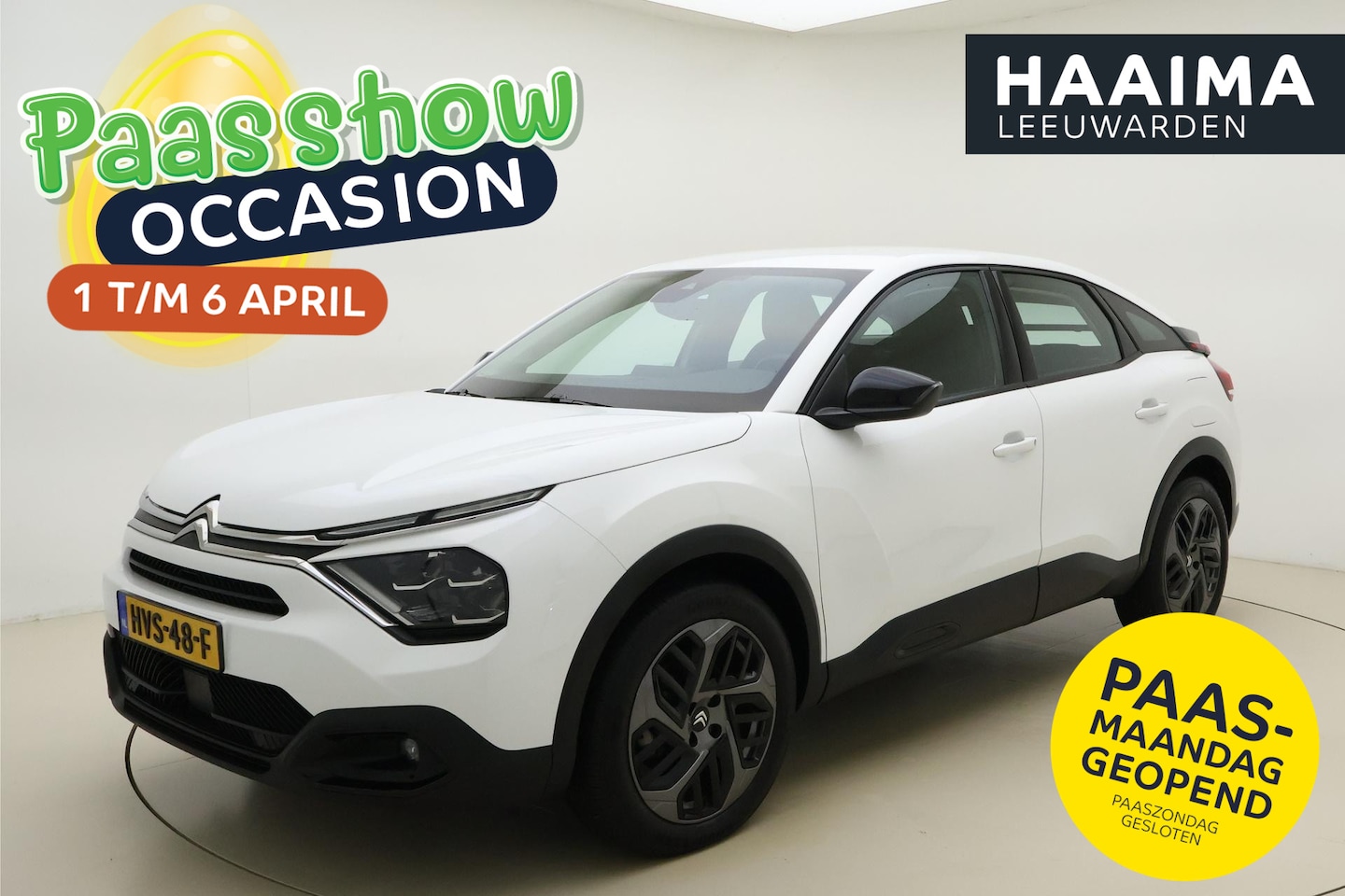 Citroën C4 - 1.2 Hybrid 136pk Plus Automaat | Navigatie | Climate control | Camera | Lichtmetalen velge - AutoWereld.nl