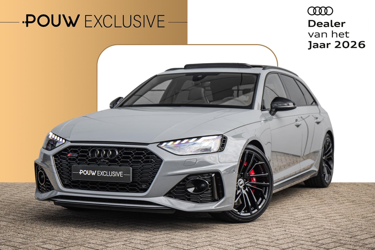 Audi RS4 - Avant 2.9 TFSI 450pk quattro | B&O | Panoramadak | Head-up | Massage | 360 Camera | Lichtp - AutoWereld.nl