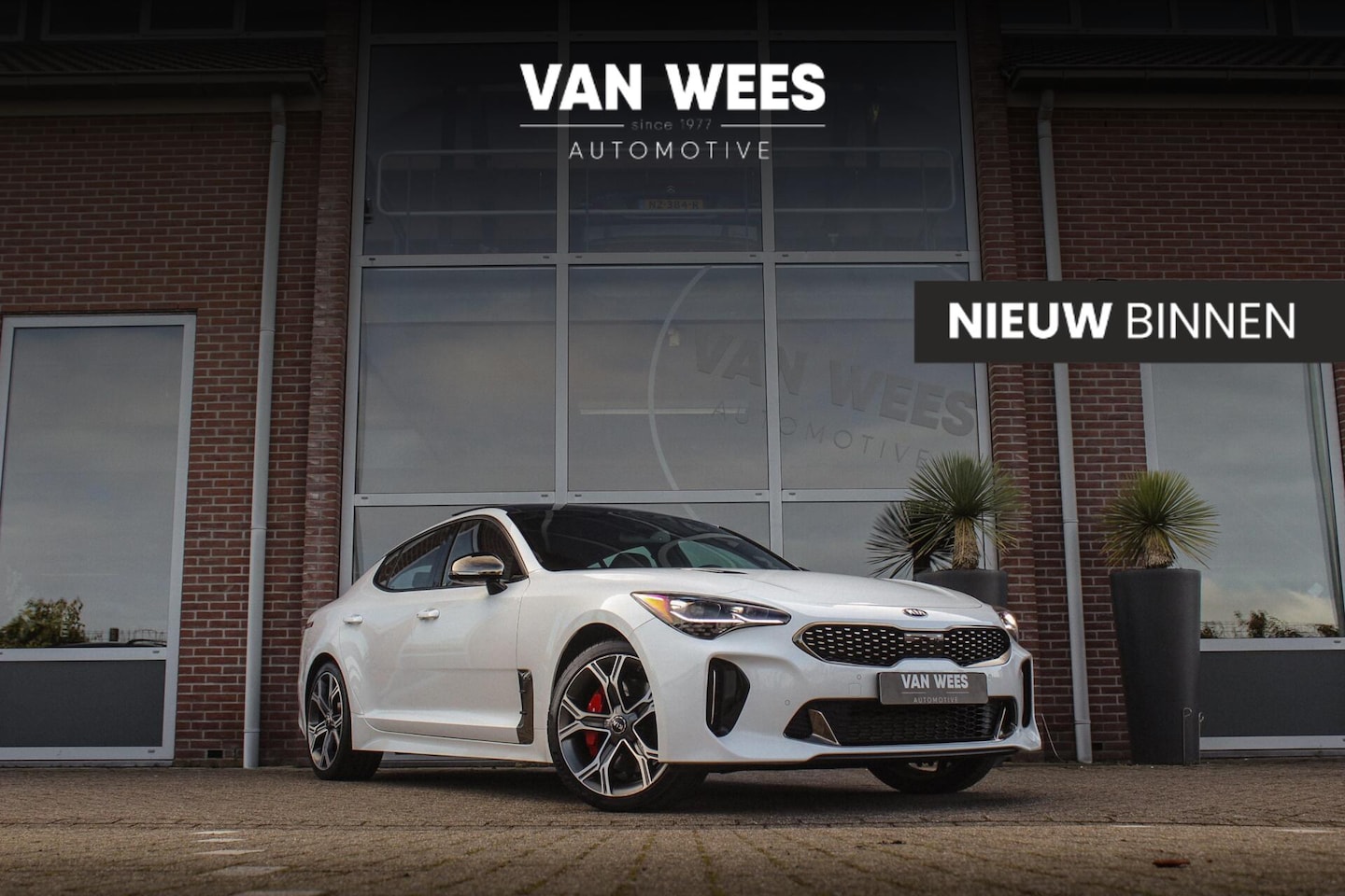 Kia Stinger - 3.3 V6 T-GDI AWD GT | 2e eigenaar | 6 cilinder | 370 pk | Dakraam | H&K | Camera | Head-up - AutoWereld.nl