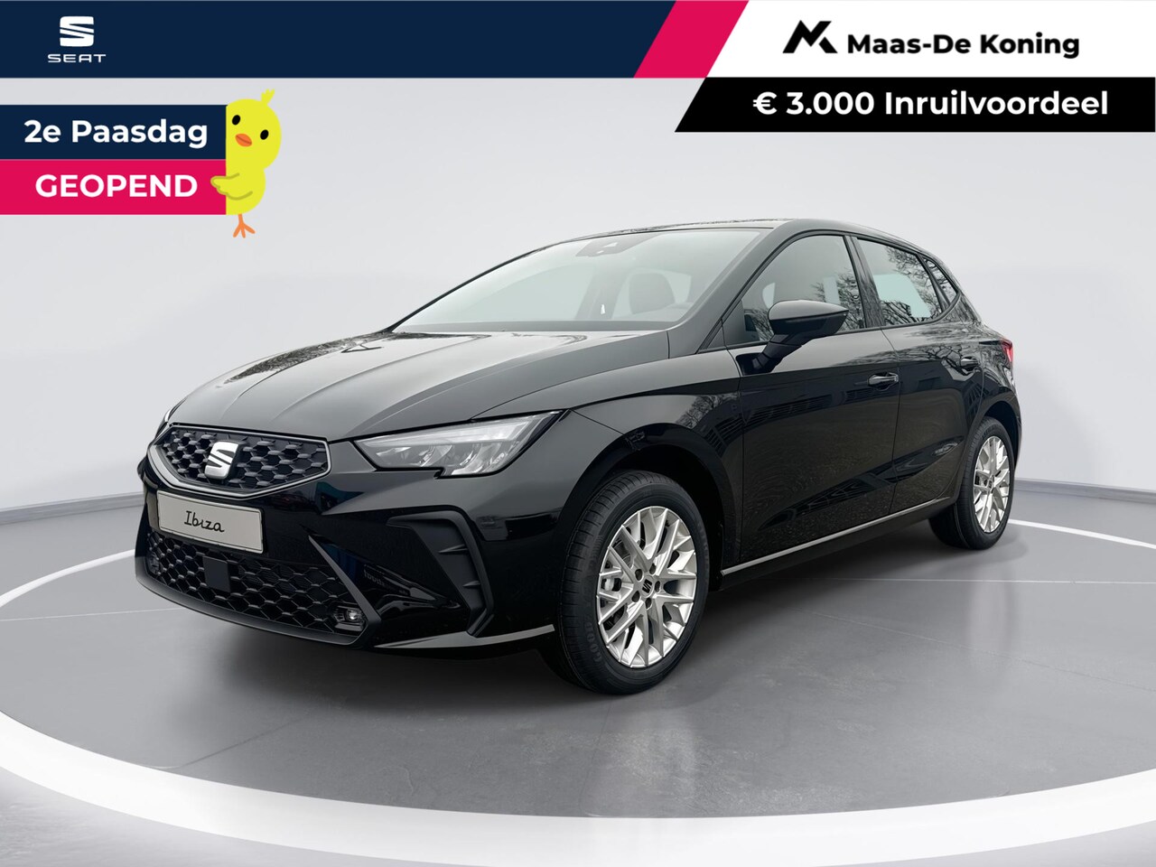 SEAT Ibiza - Style Plus 1.0 EcoTSI 70 kW / 95 PK Hatchback 5 de | Mettalic Lak | 3000,- inruilvoordeel! - AutoWereld.nl