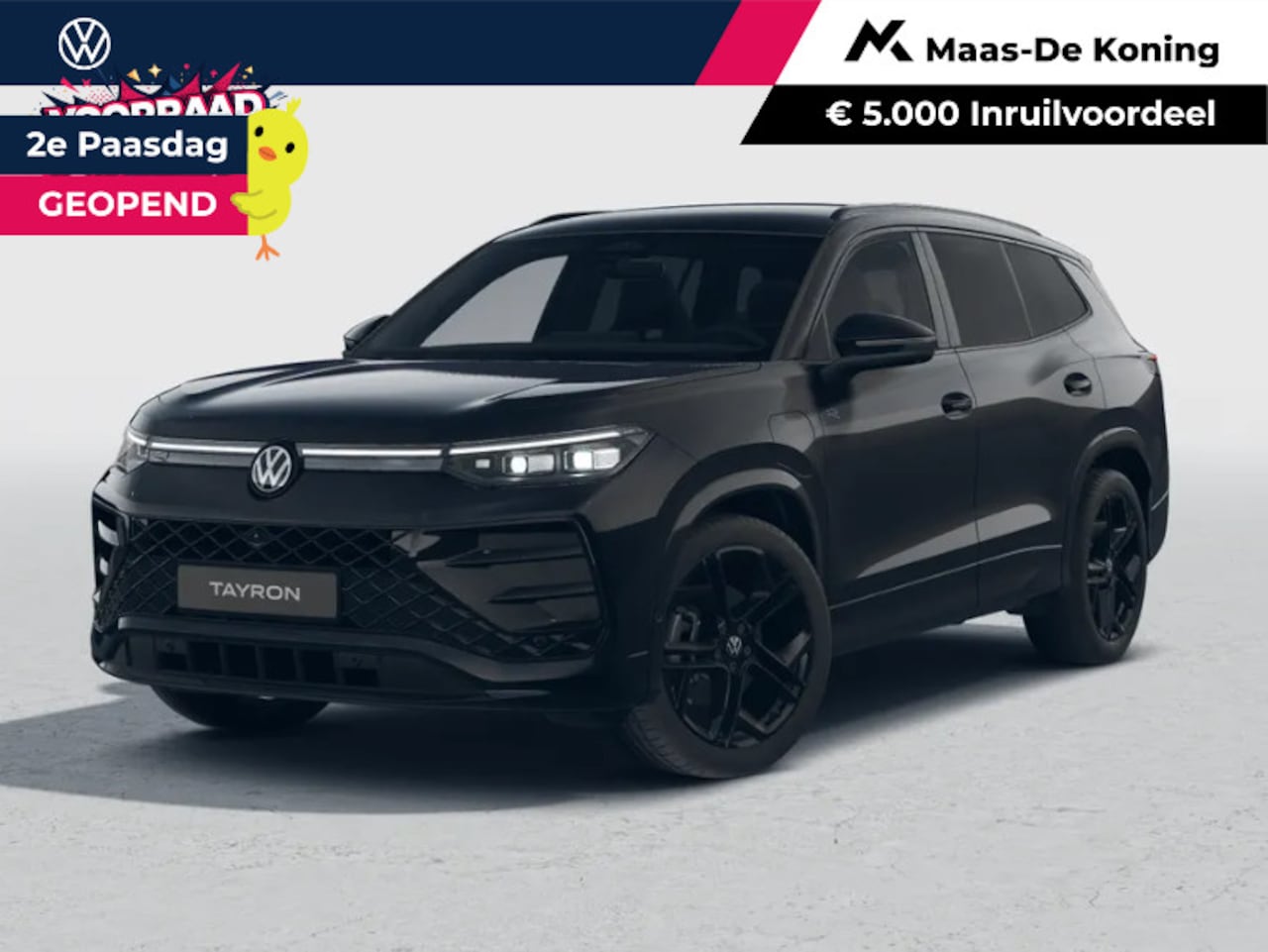 Volkswagen Tayron - R-Line Edition 1.5 eHybrid 204 PK 6 versn. DSG · Black Style Pakket · Panoramaschuif-kante - AutoWereld.nl