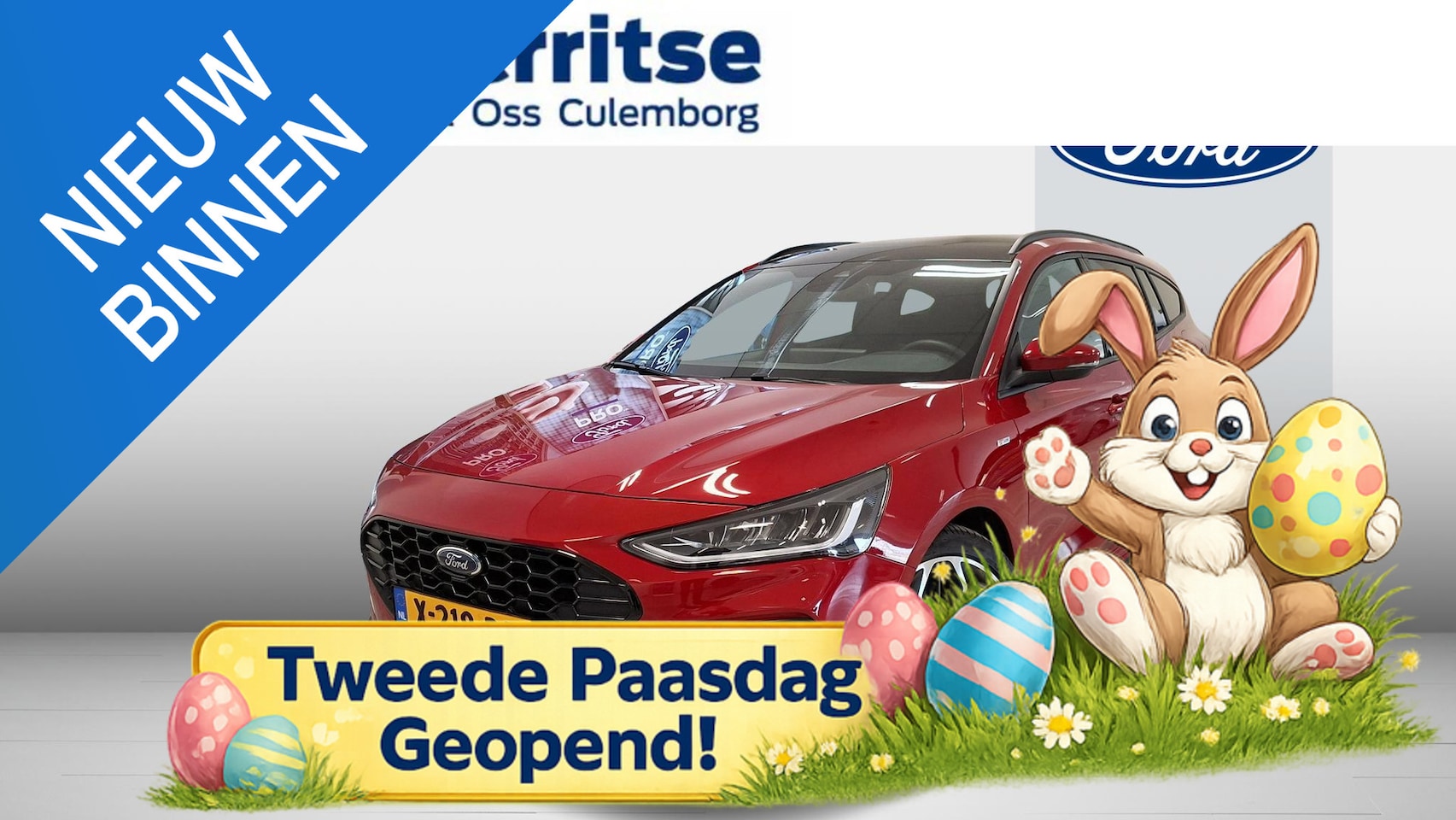 Ford Focus Wagon - 1.0 EcoBoost 155 PK Hybrid ST Line X Ford Focus Wagon 1.0 EcoBoost Hybrid ST Line X - AutoWereld.nl