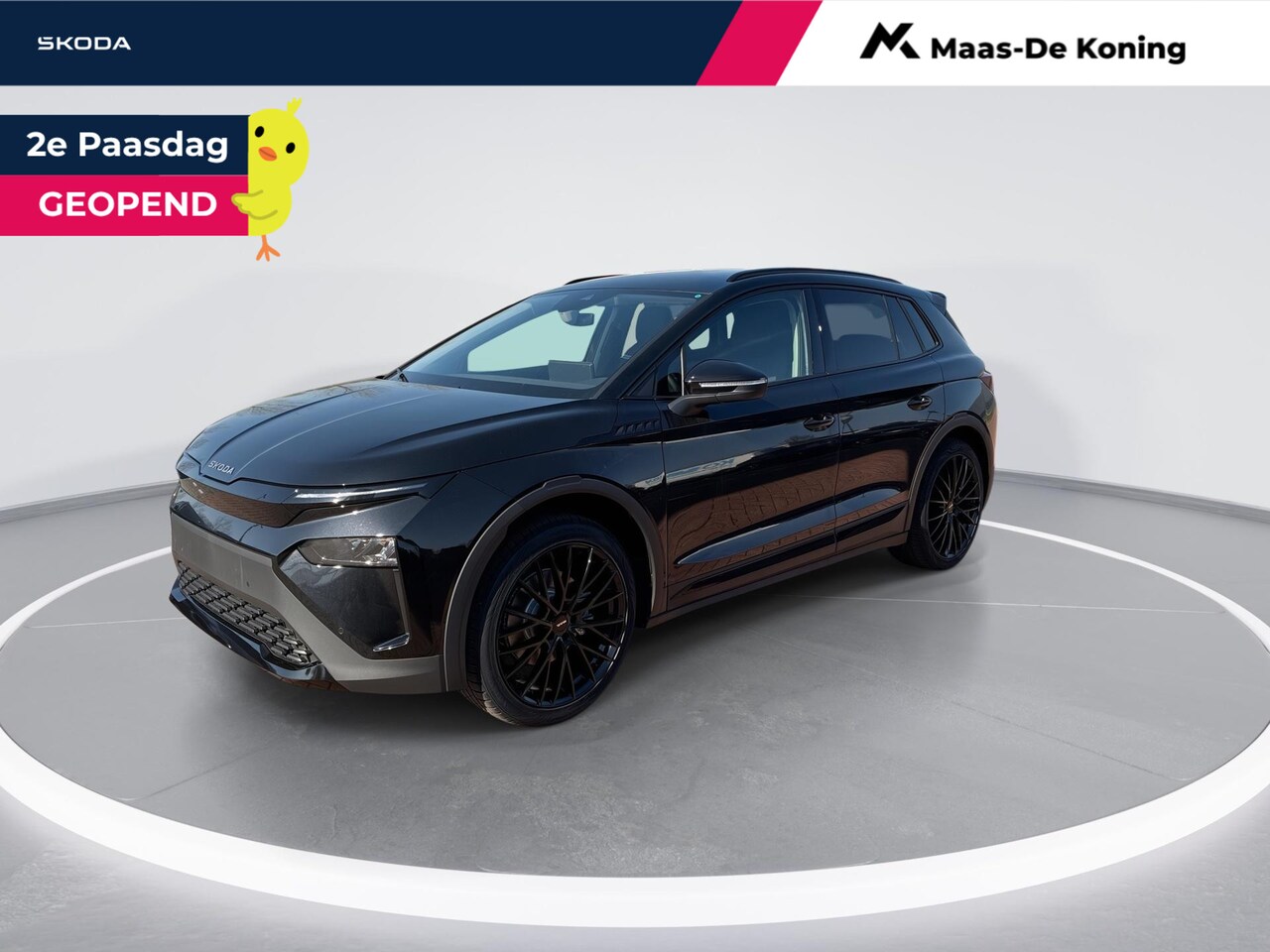 Skoda Elroq - 60 Business Edition Tour | Trekhaak, wegklapbaar | Black Pack | - AutoWereld.nl
