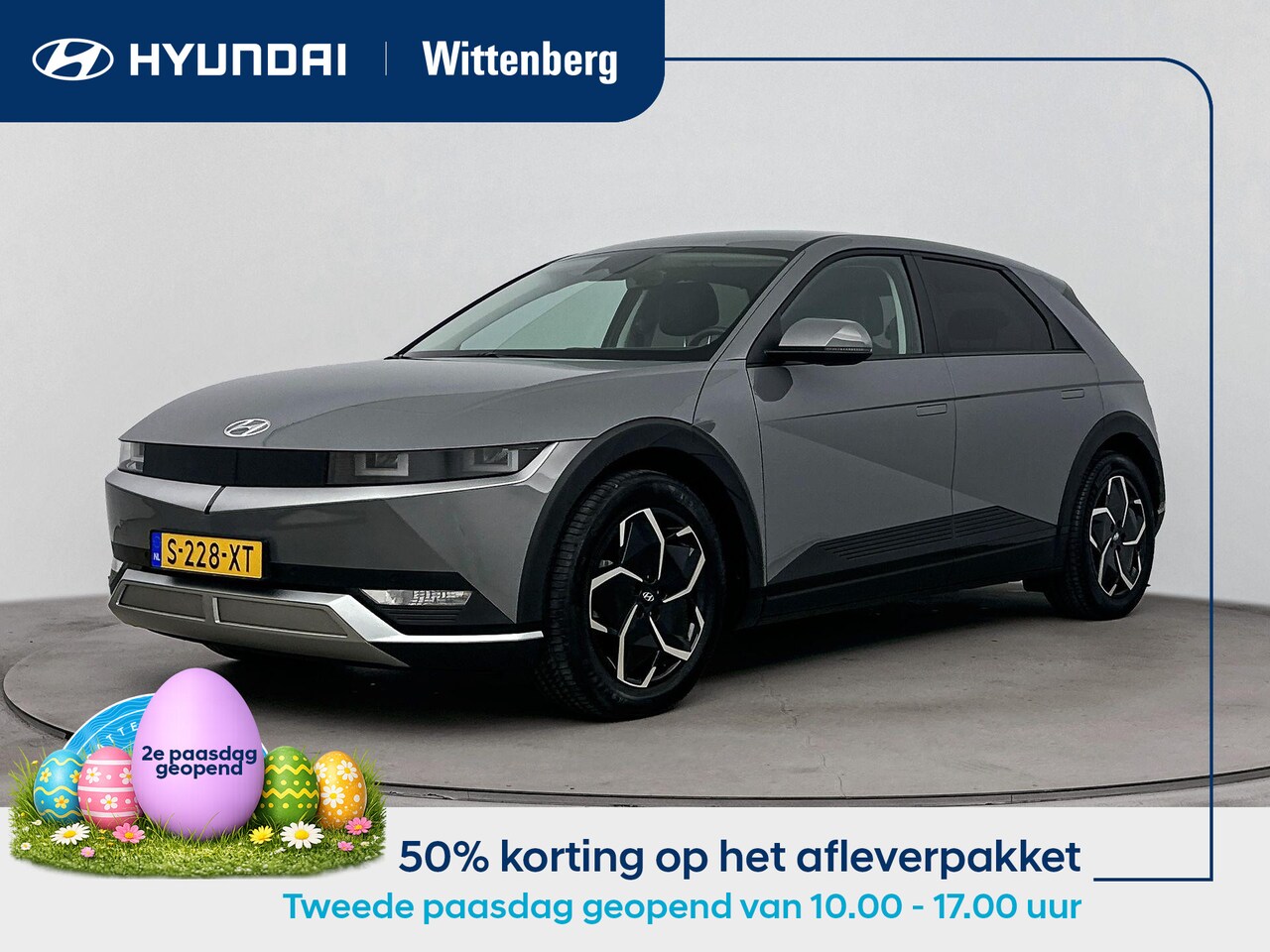 Hyundai IONIQ 5 - Connect+ 58 kWh | ACTIE! | SoH 98% | Leer | Stoel + stuurverwarming | Head-up display | V2 - AutoWereld.nl