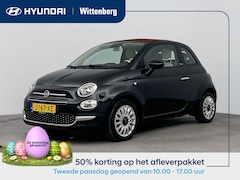 Fiat 500 C - 1.0 Hybrid Lounge | Cabrio | Navigatie | Lichtmetalen velgen | Airco | Cruise |
