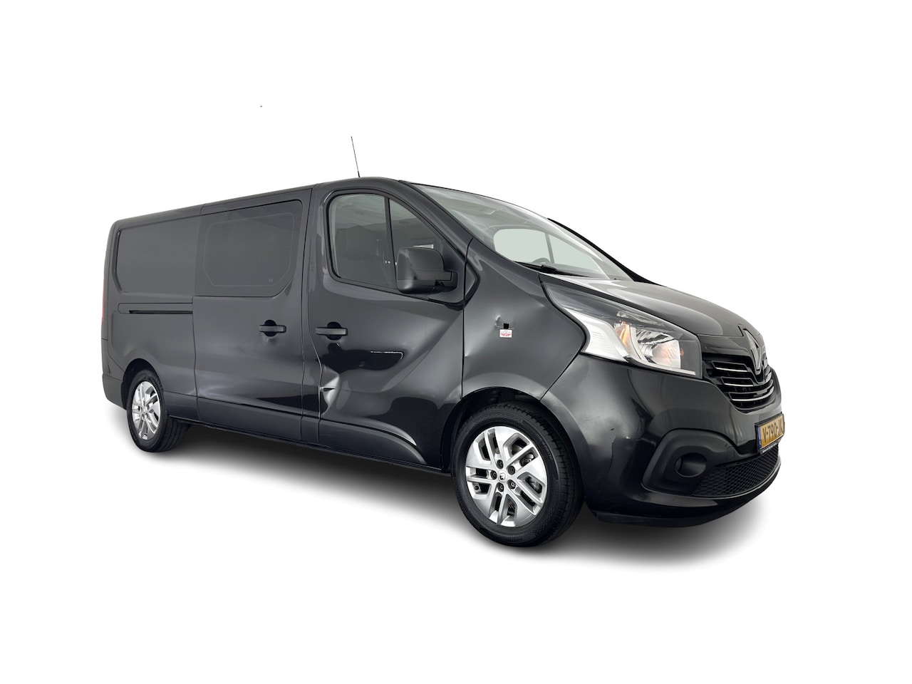Renault Trafic - 1.6 dCi T29 L2H1 DC Comfort Energy *DUBBELCABINE | AIRCO | CRUISE | PDC | DUBBELE-SCHUIFDE - AutoWereld.nl