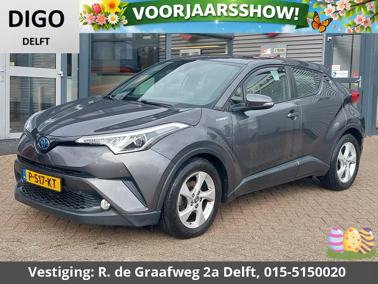 Toyota C-HR - 1.8 Hybrid Active | Navigatie | Camera | Adapt.Cruise Control | - AutoWereld.nl