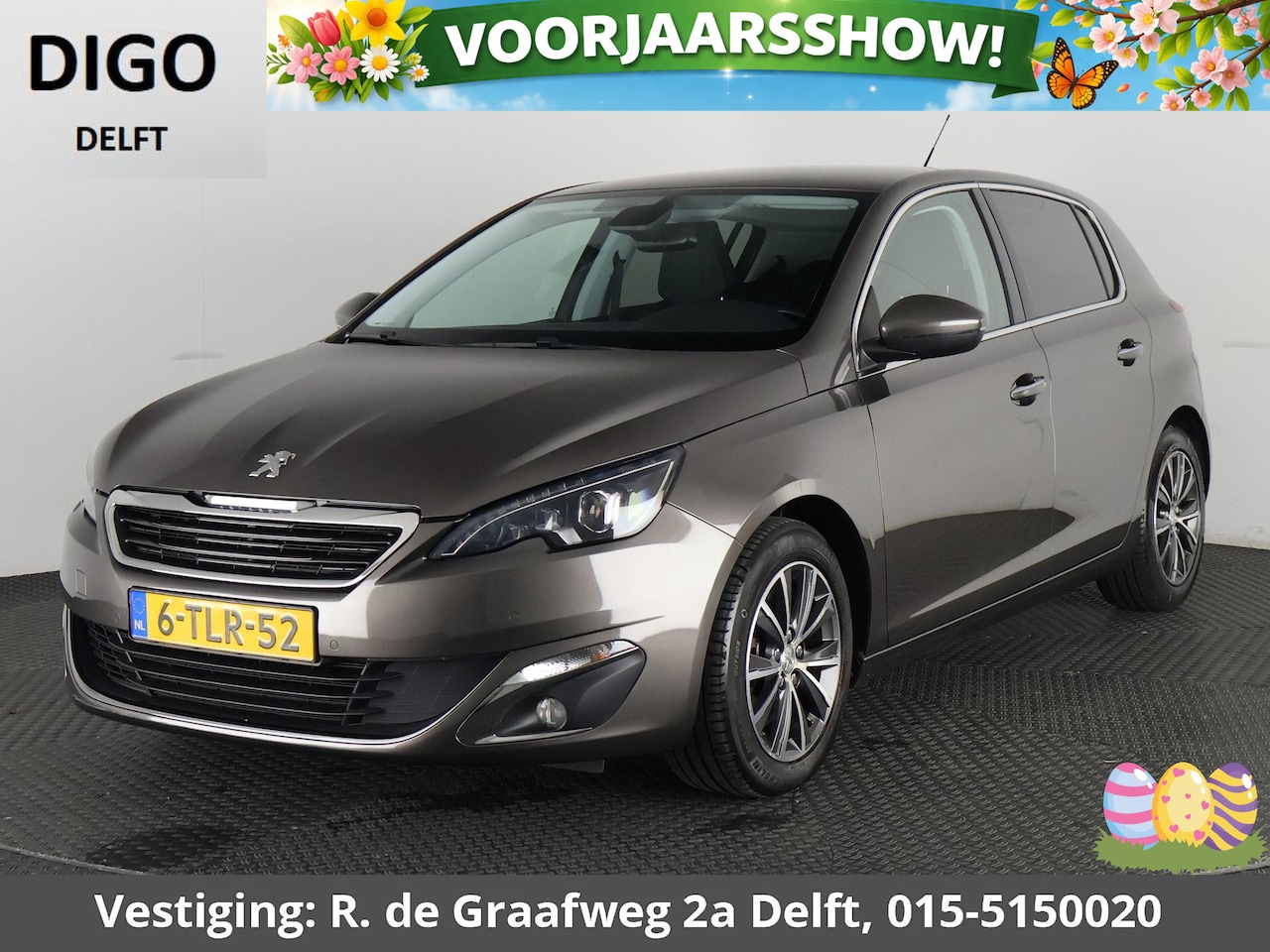 Peugeot 308 - 1.6 THP Allure | Navigatie | Stoelverwarming | Parkeersensoren Voor & Achter | - AutoWereld.nl