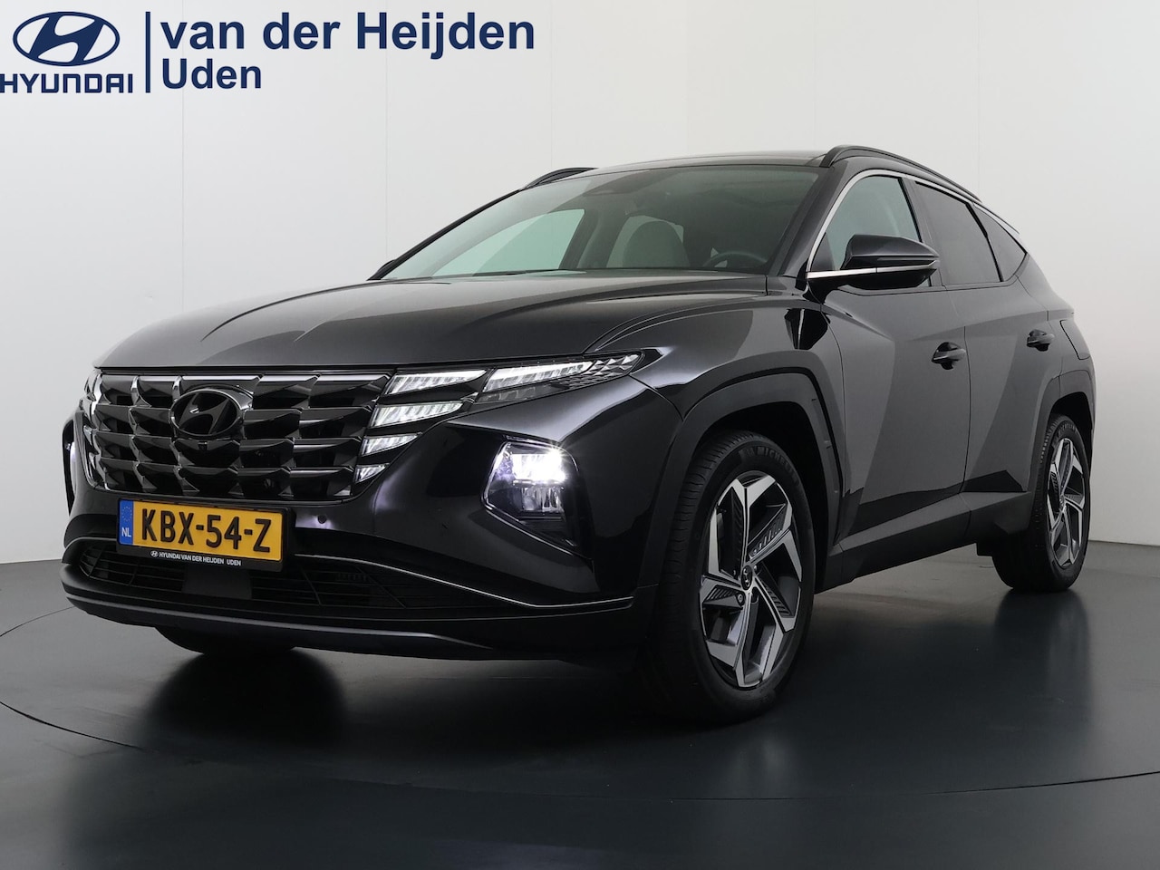 Hyundai Tucson - 1.6 T-GDI HEV Premium Sky Full Options | Beige Lederen Interieur - AutoWereld.nl