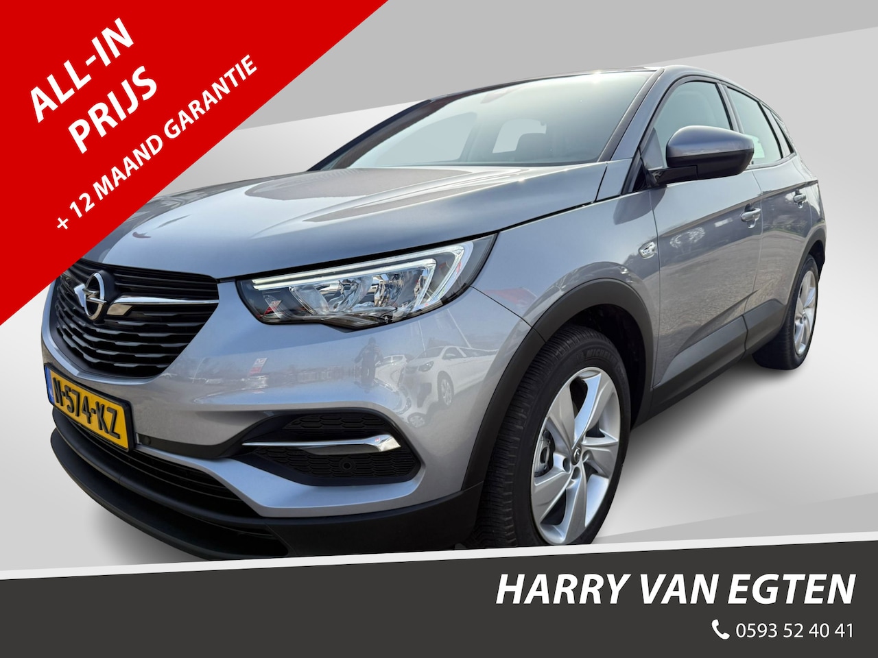 Opel Grandland X - 1.2 Turbo Business Executive | Navi | Trekhaak | Stoel & Stuurverwarming | - AutoWereld.nl