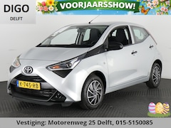 Toyota Aygo - 1.0 VVT-i X SILVERLINE FUN AIRCO COMFORT PACK AIRCO.5 DRS .GARANTIE TOT 2031