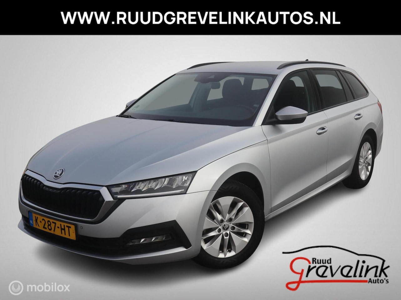 Skoda Octavia Combi - 1.0 e-TSI DSG7/AUTOMAAT Navigatie Clima Pdc - AutoWereld.nl