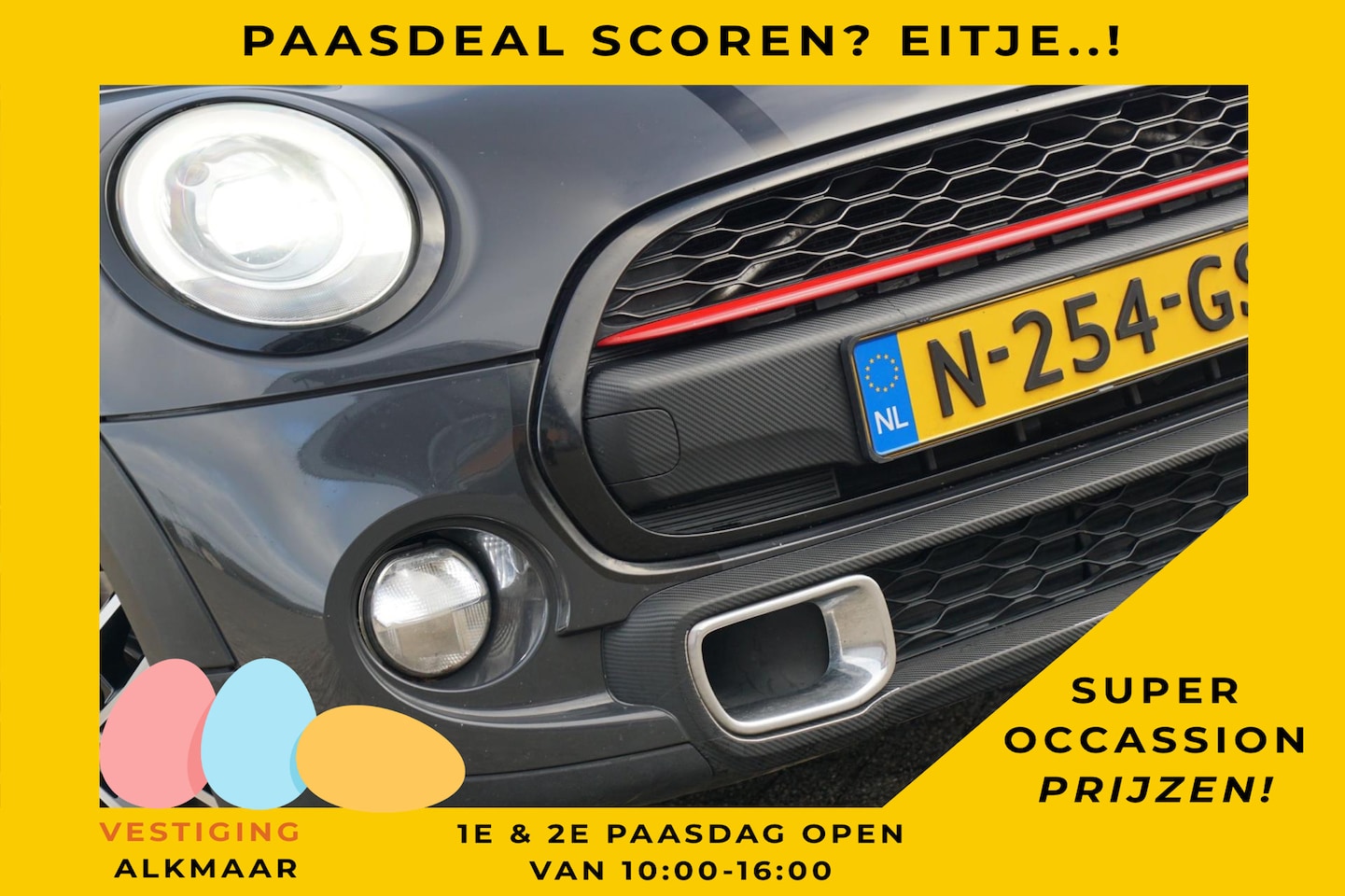 MINI Cooper S - Mini 2.0 Chili Serious Business | Thunder Grey Metallic | Full-LED/Half-Leder/NAV/Stoelver - AutoWereld.nl