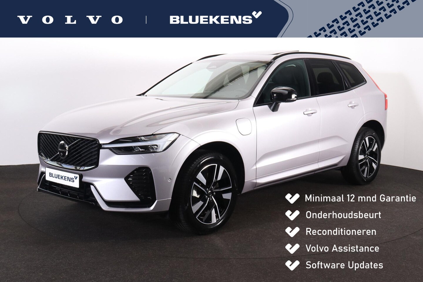 Volvo XC60 - T6 Recharge AWD Plus Dark - Panorama/schuifdak - IntelliSafe Assist & Surround - 360º Came - AutoWereld.nl