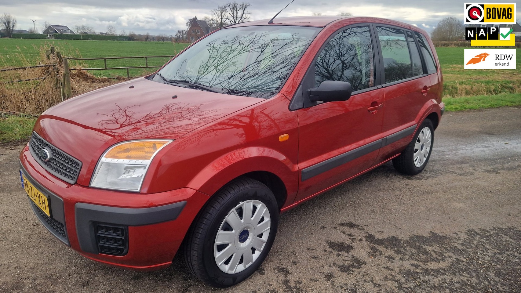 Ford Fusion - 1.4-16V Cool & Sound, Airco, Nieuwstaat!!! - AutoWereld.nl