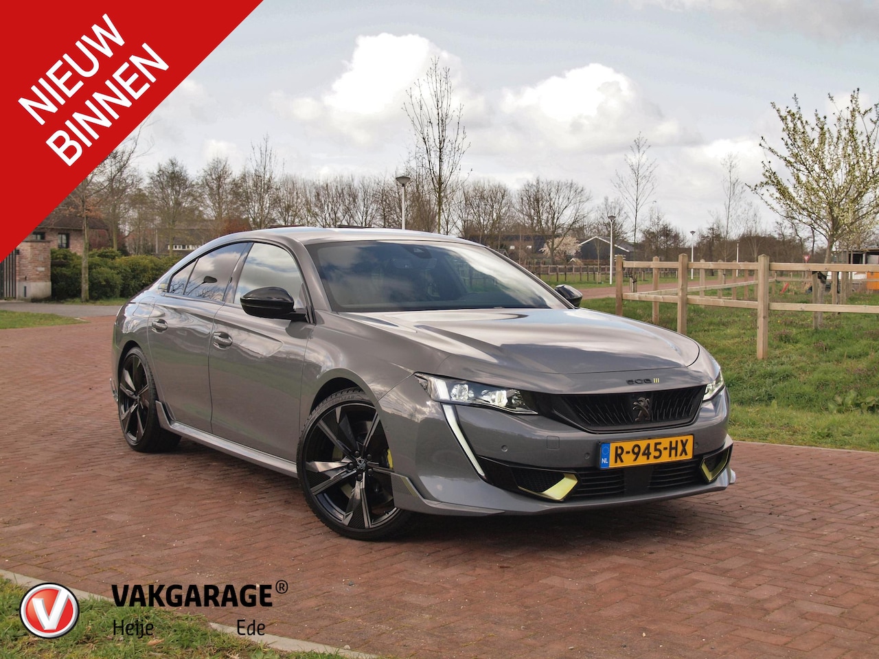 Peugeot 508 - 1.6 HYbrid Peugeot Sport Engineered | 360 Camera | 360 PK | NL-Auto | Gris Sellenium | Sto - AutoWereld.nl