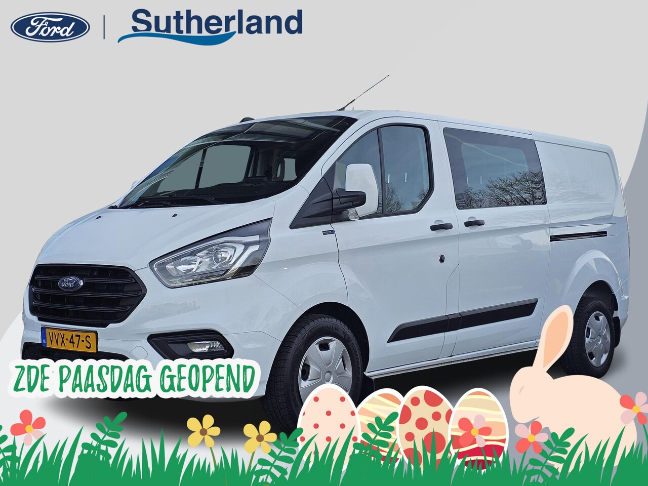 Ford Transit Custom - 320 2.0 TDCI L2H1 Trend DC Trekhaak | Stoelverwarming | Camera | Cruise Control | Zéér net - AutoWereld.nl