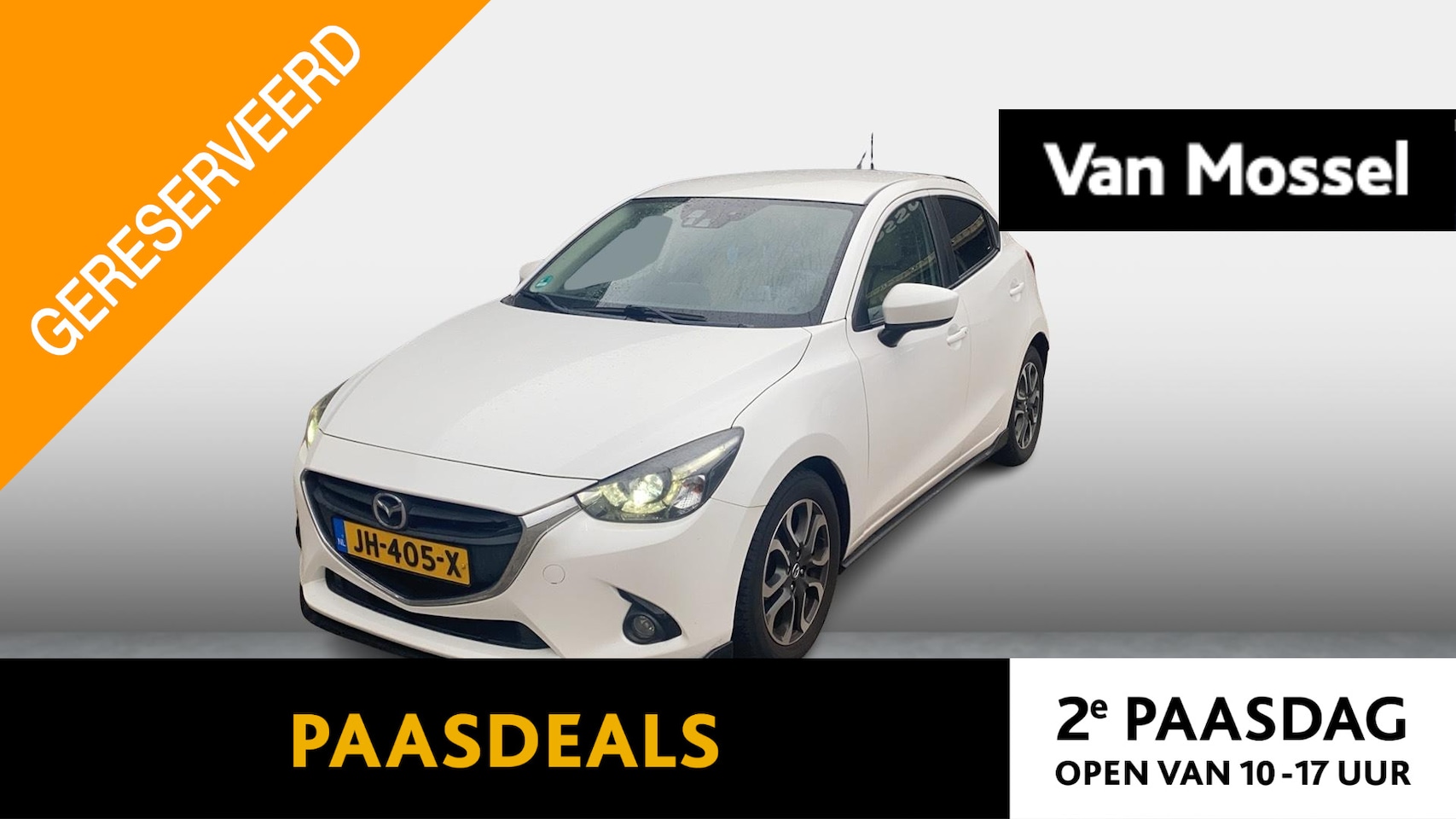 Mazda 2 - 1.5 Skyactiv-G Skylease GT | Navi | 16"LMV | Head-Up Display | ECC | PDC | Lederen/stof be - AutoWereld.nl