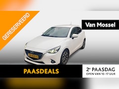 Mazda 2 - 2 1.5 Skyactiv-G Skylease GT | Navi | 16"LMV | Head-Up Display | ECC | PDC | Lederen/stof