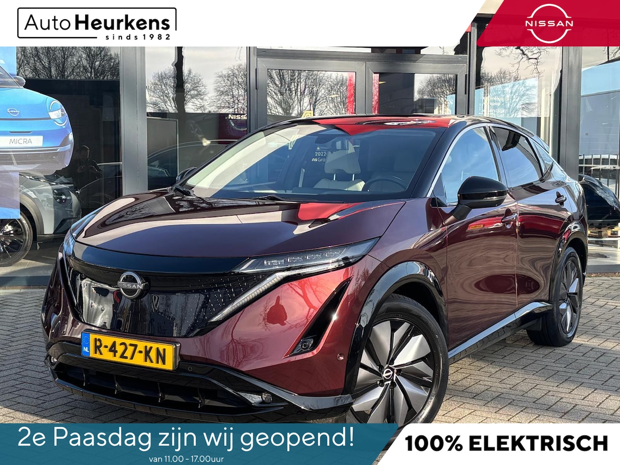 Nissan Ariya - Evolve 87 kWh | | 360° RONDOMZICHT CAMERA | HEAD-UP DISPLAY | BOSE AUDIO | STOELVERWARMING - AutoWereld.nl