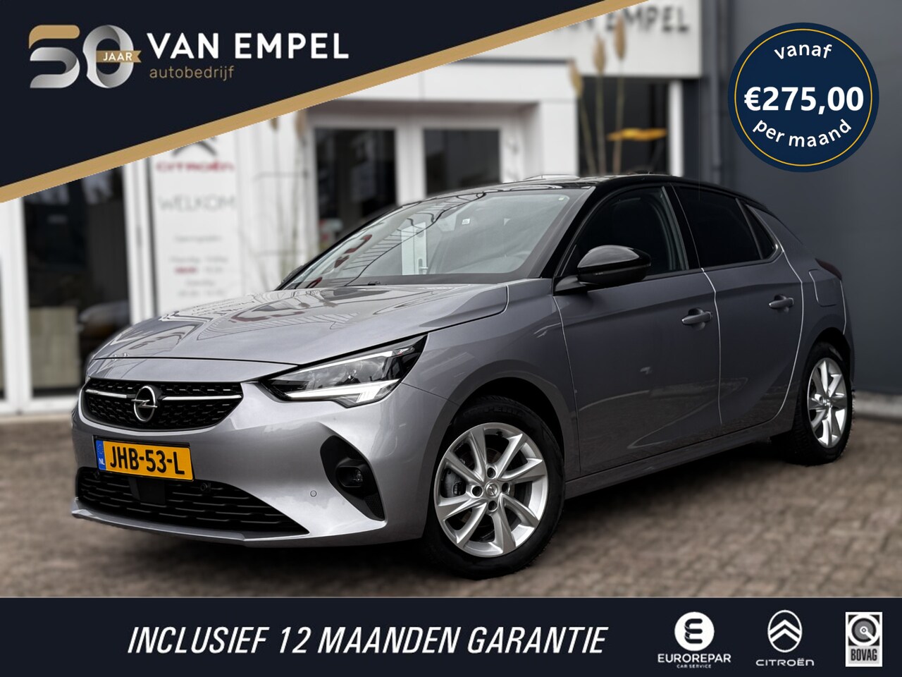 Opel Corsa - 1.2 Elegance | Panoramadak | Camera | PDC Voor + Achter | Climate control | Stoel + Stuurv - AutoWereld.nl