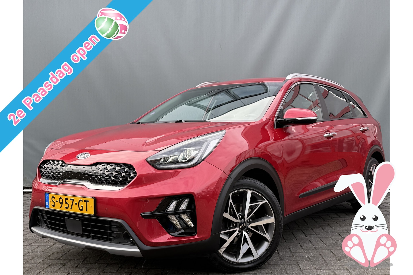 Kia Niro - BWJ 2019 1.6 GDi Hybrid 142 PK Style Edition AUTOMAAT | LEDER | FULL LED | KEYLESS | ADAPT - AutoWereld.nl