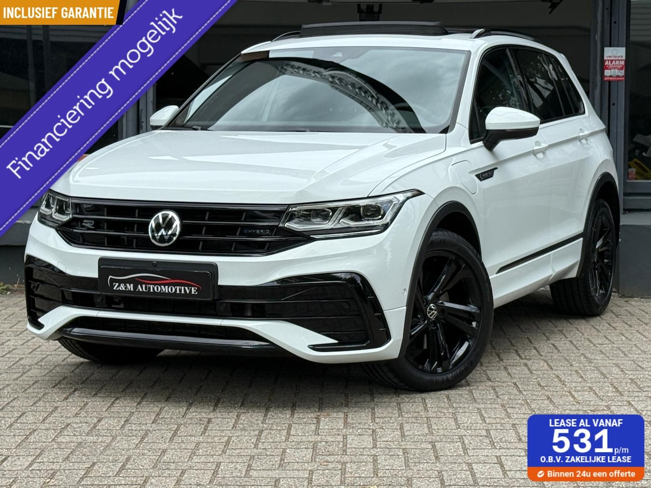 Volkswagen Tiguan - 1.4 TSI eHybrid R-Line 245PK Aut*Pano*Leder - AutoWereld.nl