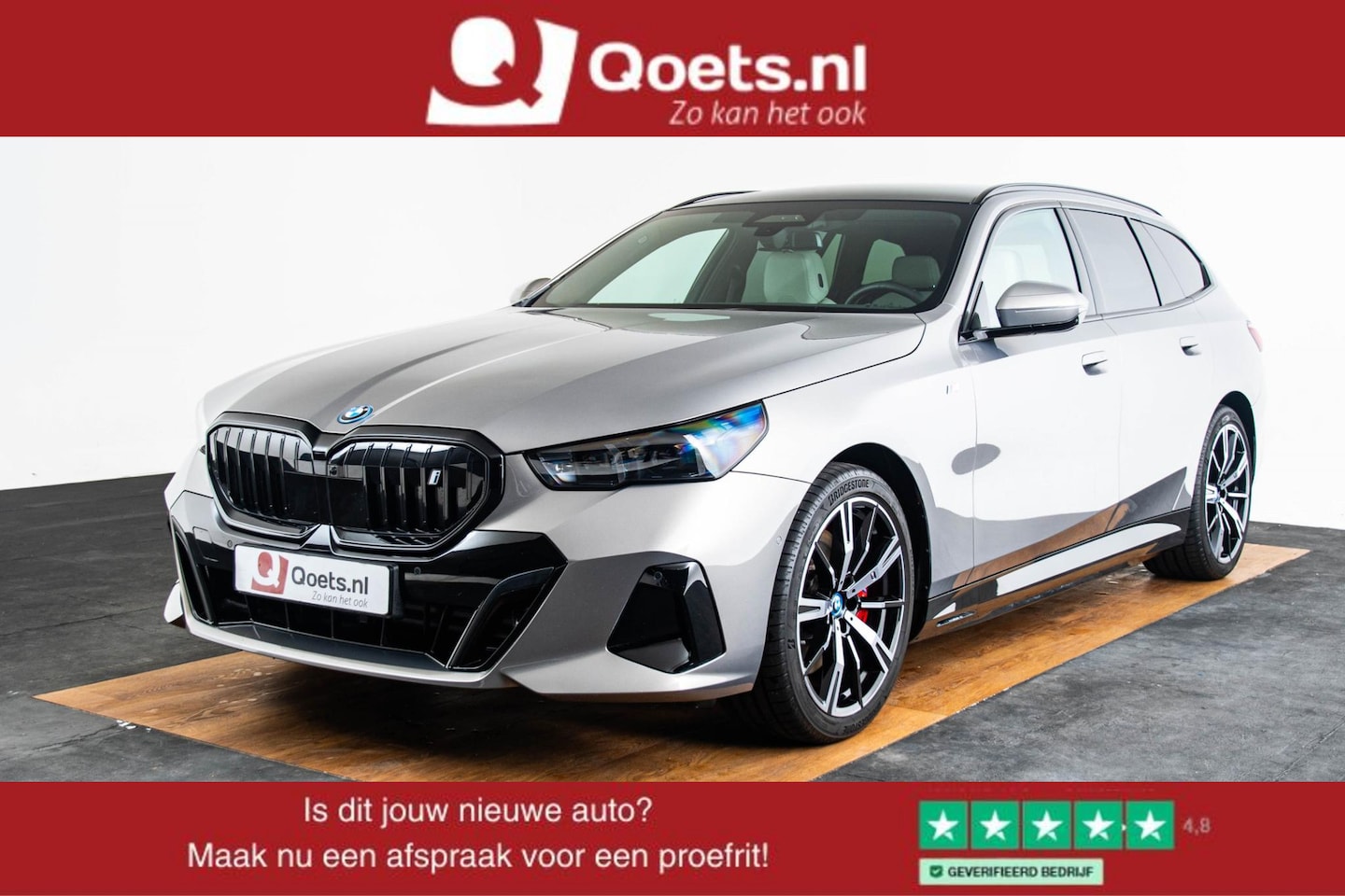 BMW i5 Touring - xDrive40 84 kWh M Sport Pro - Trekhaak - Panoramdak - Driving Assistant Professional - Hea - AutoWereld.nl