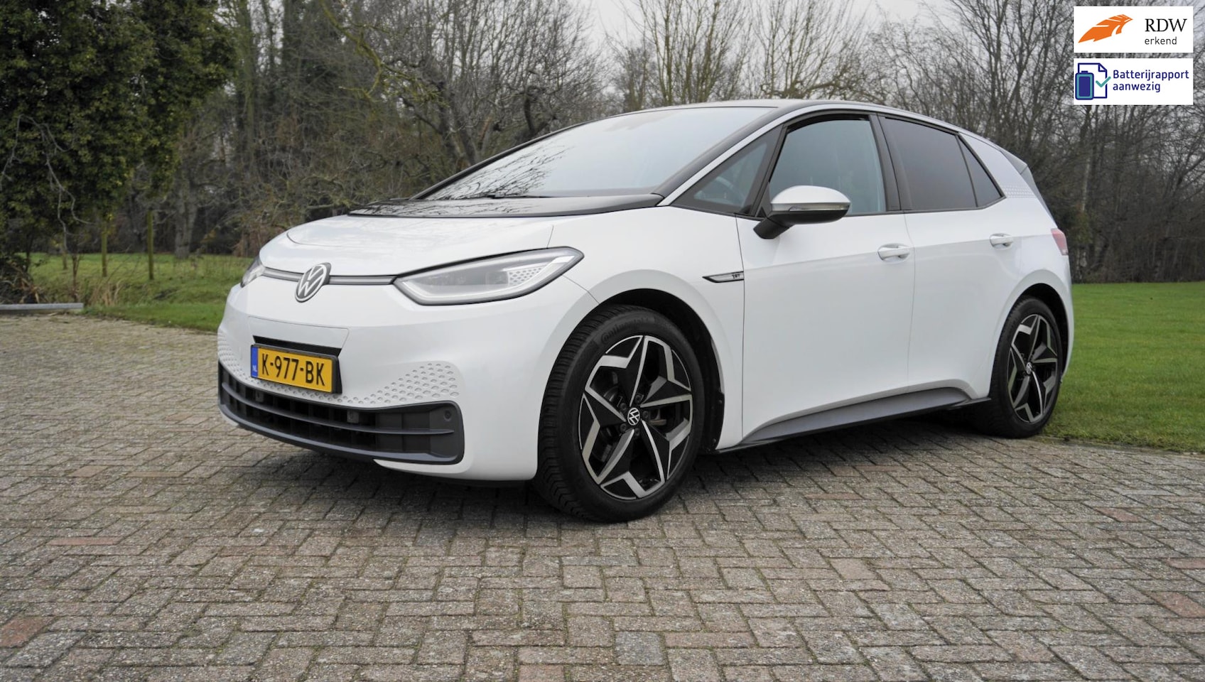 Volkswagen ID.3 - First Plus 58 kWh Camera verwarmde stoelen SOH Rapport - AutoWereld.nl