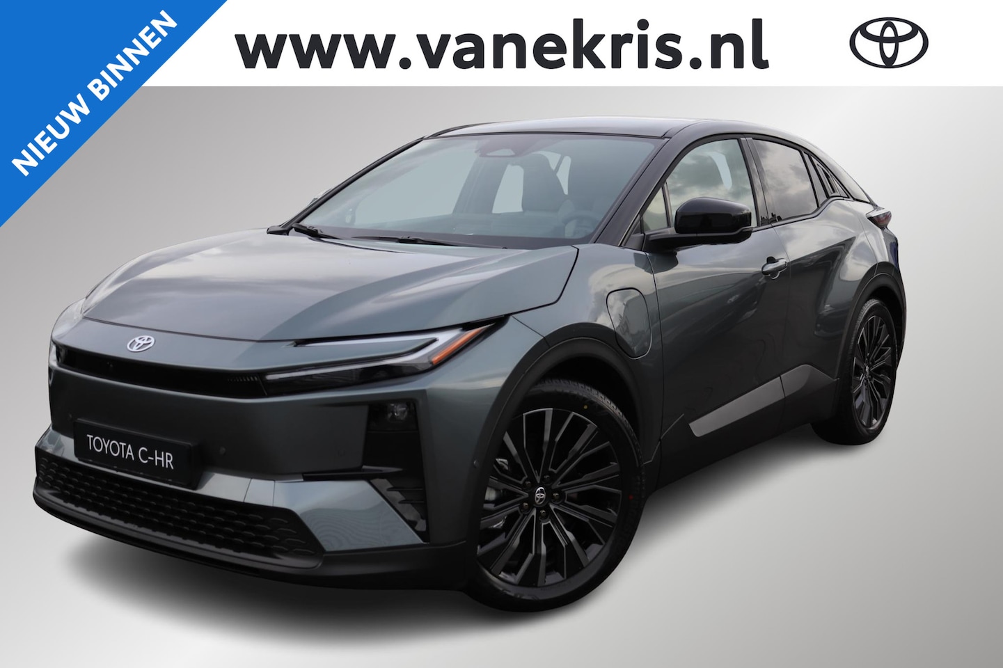 Toyota C-HR - Executive AWD 77 kWh Executive AWD 77 kWh, Inruilpremie €2.000,-, Licht Grijs interior, BSM, JBL, Bi-Tone, PANO - AutoWereld.nl