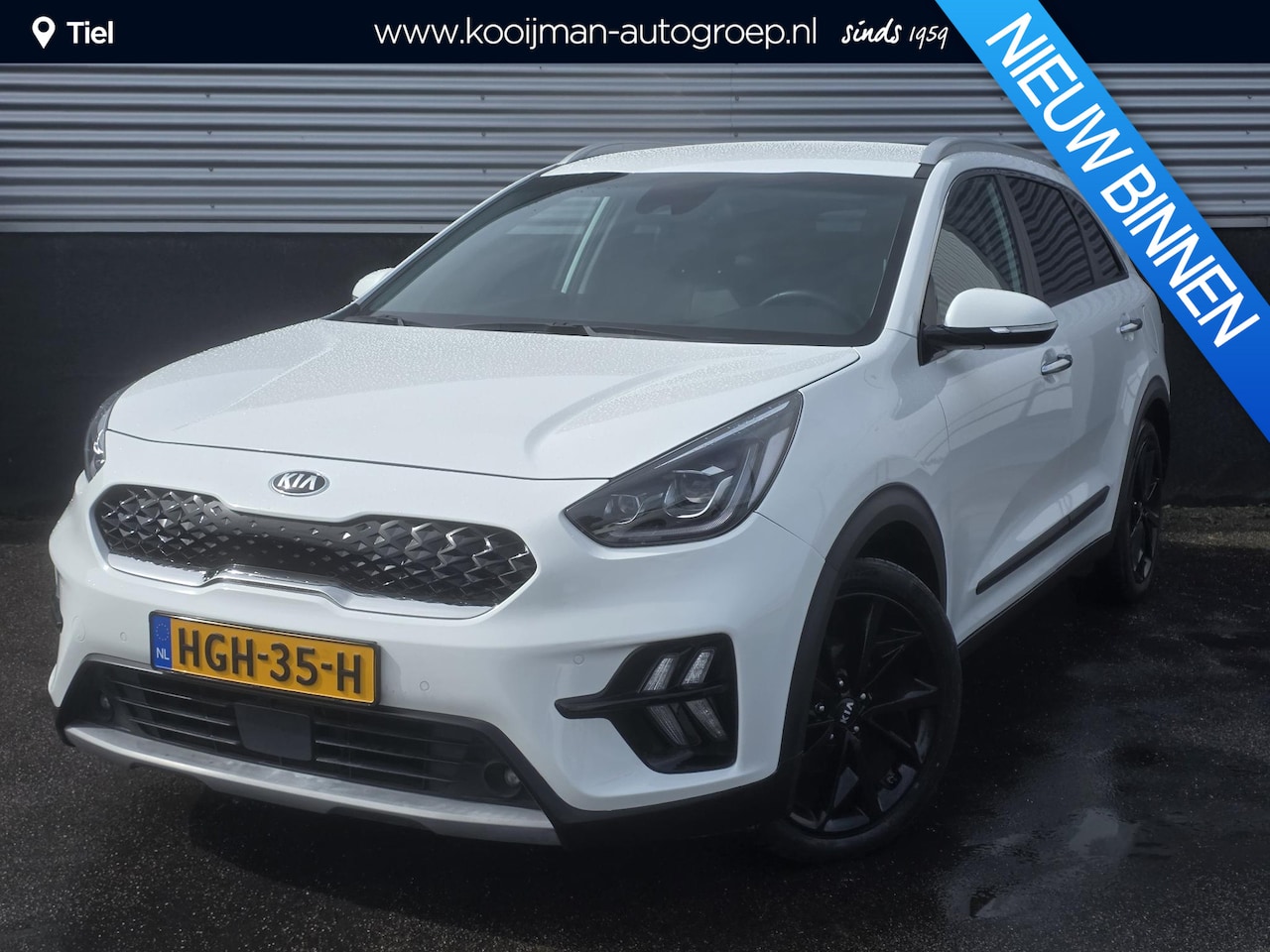 Kia Niro - 1.6 GDi Hybrid DynamicPlusLine Trekhaak, Navigatie, Smart Key, Privacy glass, 18" LMV, Dod - AutoWereld.nl