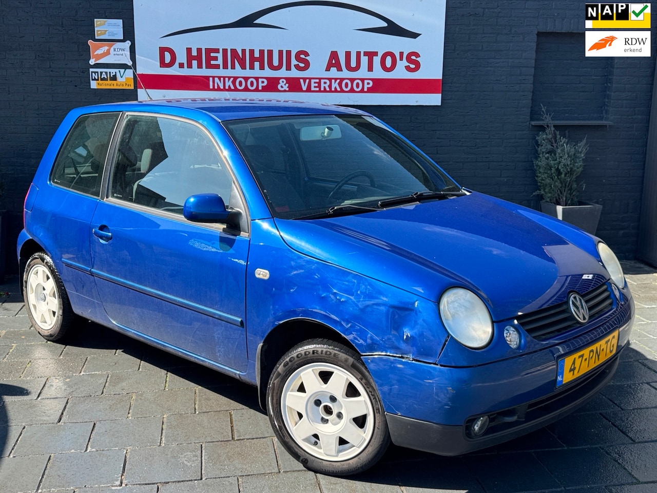 Volkswagen Lupo - 1.4-16V AIRCO 121.496KM N.A.P. *kleine schade* - AutoWereld.nl