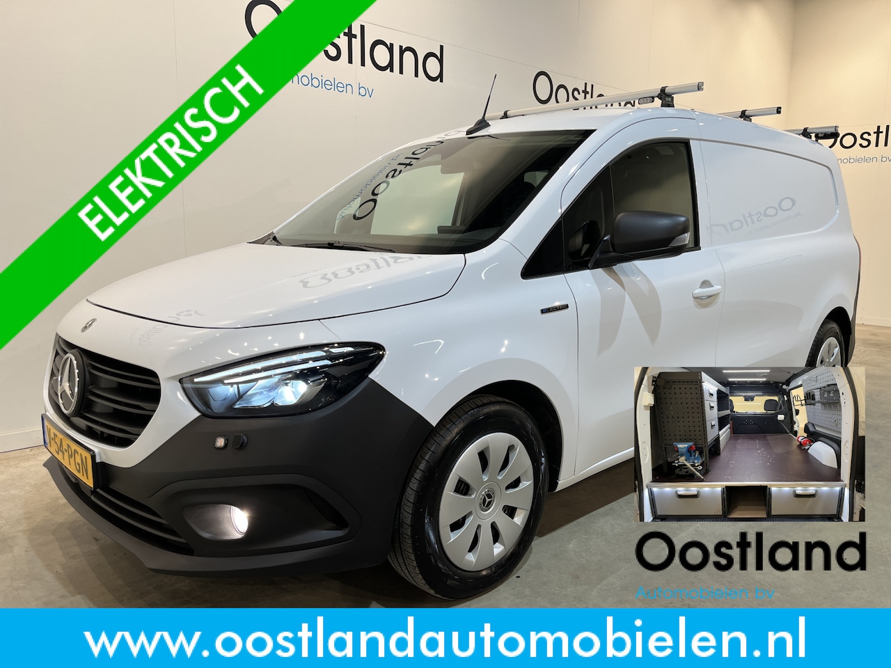 Mercedes-Benz eCitan - L2 Pro 51 kWh / 100% Elektrisch !! / Servicebus / Modul-System Inrichting / Euro 6 / 220V. - AutoWereld.nl